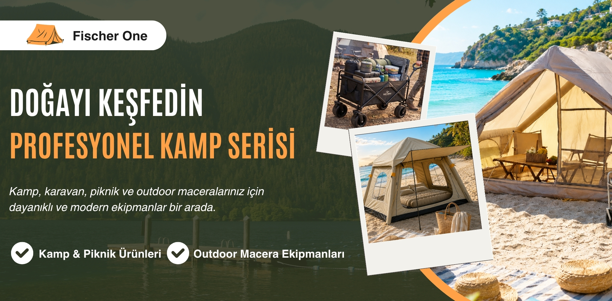 Fisher profesyonel kamp serisi